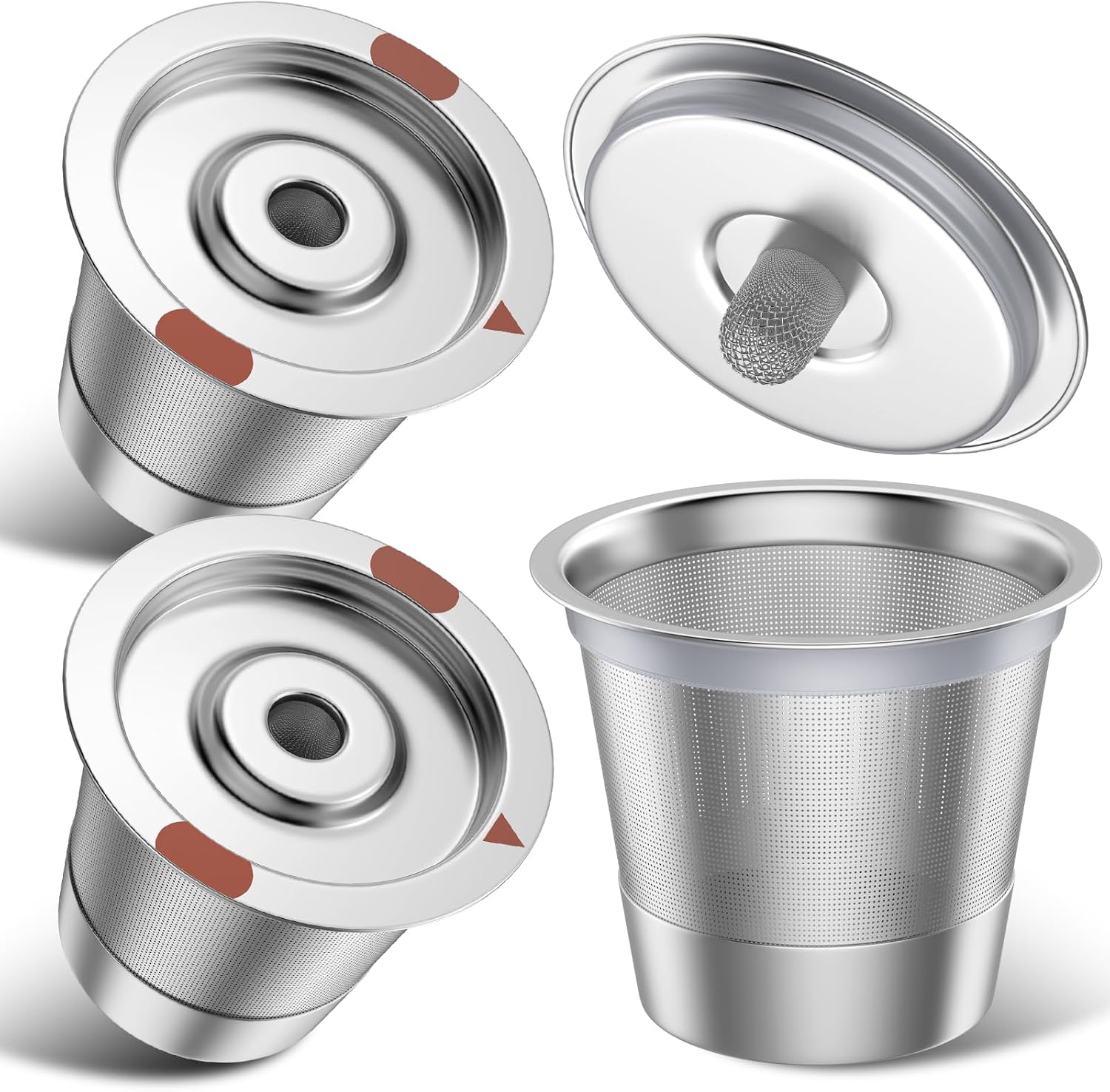 Stainless Steel Coffee Filters 3 pack